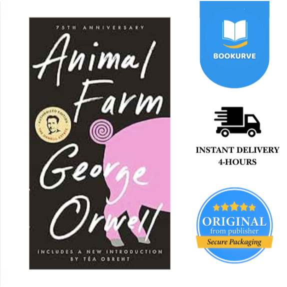 Animal Farm by George Orwell | 75th Anniversary Edition | Political Satire Classic | 9780451526342