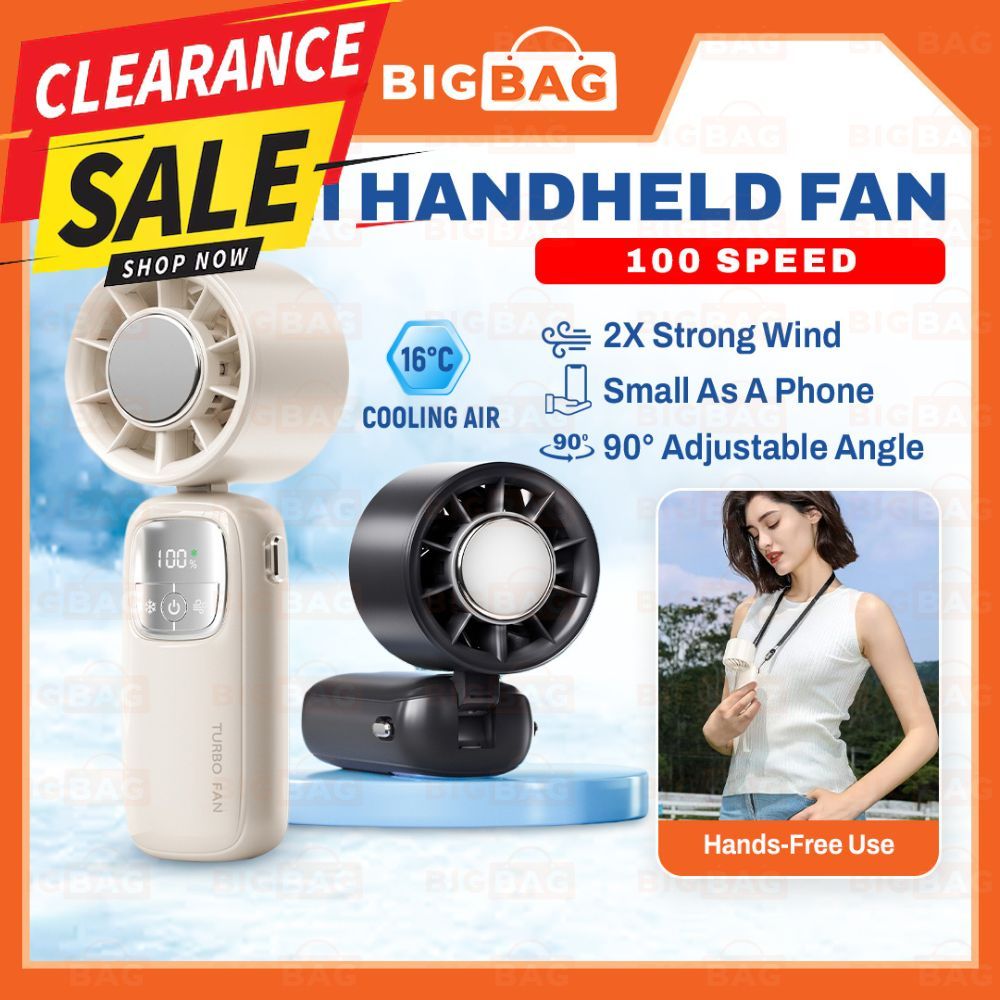 Kipas Mini Bateri Tahan Lama Mini Fan Handheld Fan Cooling Hand Fan Portable Mini Kipas Tangan Kipas Pegang Tangan 手持风扇