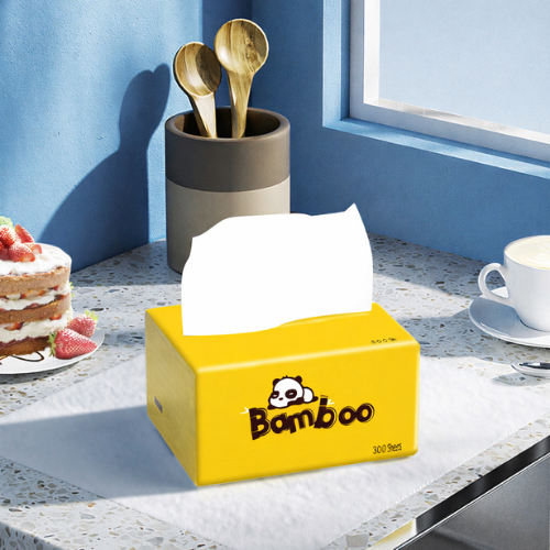 Bamboo Tissue Paper 4-Ply | Soft, Highly Absorbent, Chemical-Free & Non-Fluorescent