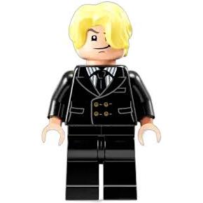 LEGO OP014 One Piece 75639 - Sanji Vinsmoke Black Tuxedo Minifigure