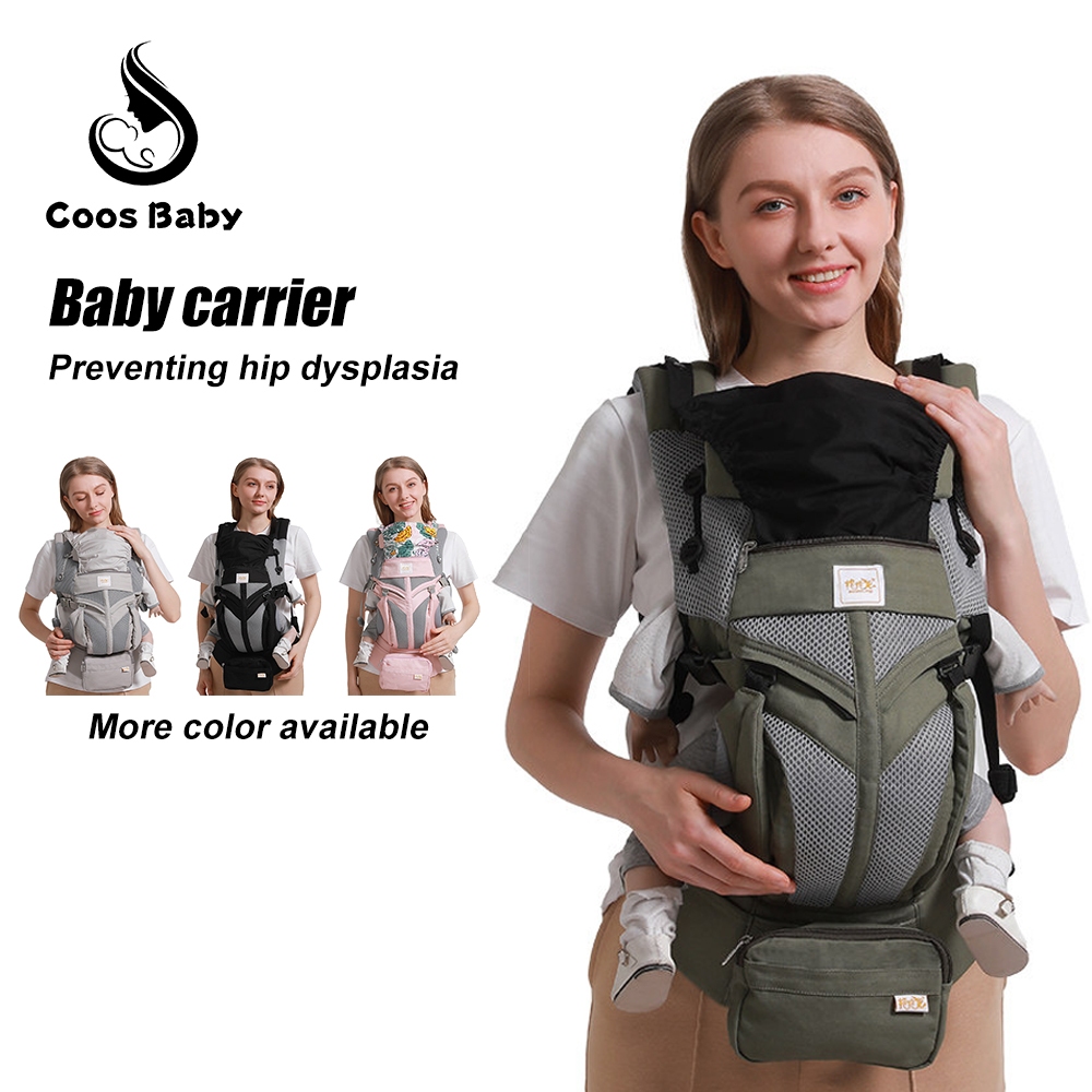 Newborn baby carrier front and back carrying options a convenient and lightweight baby carrying device for outings