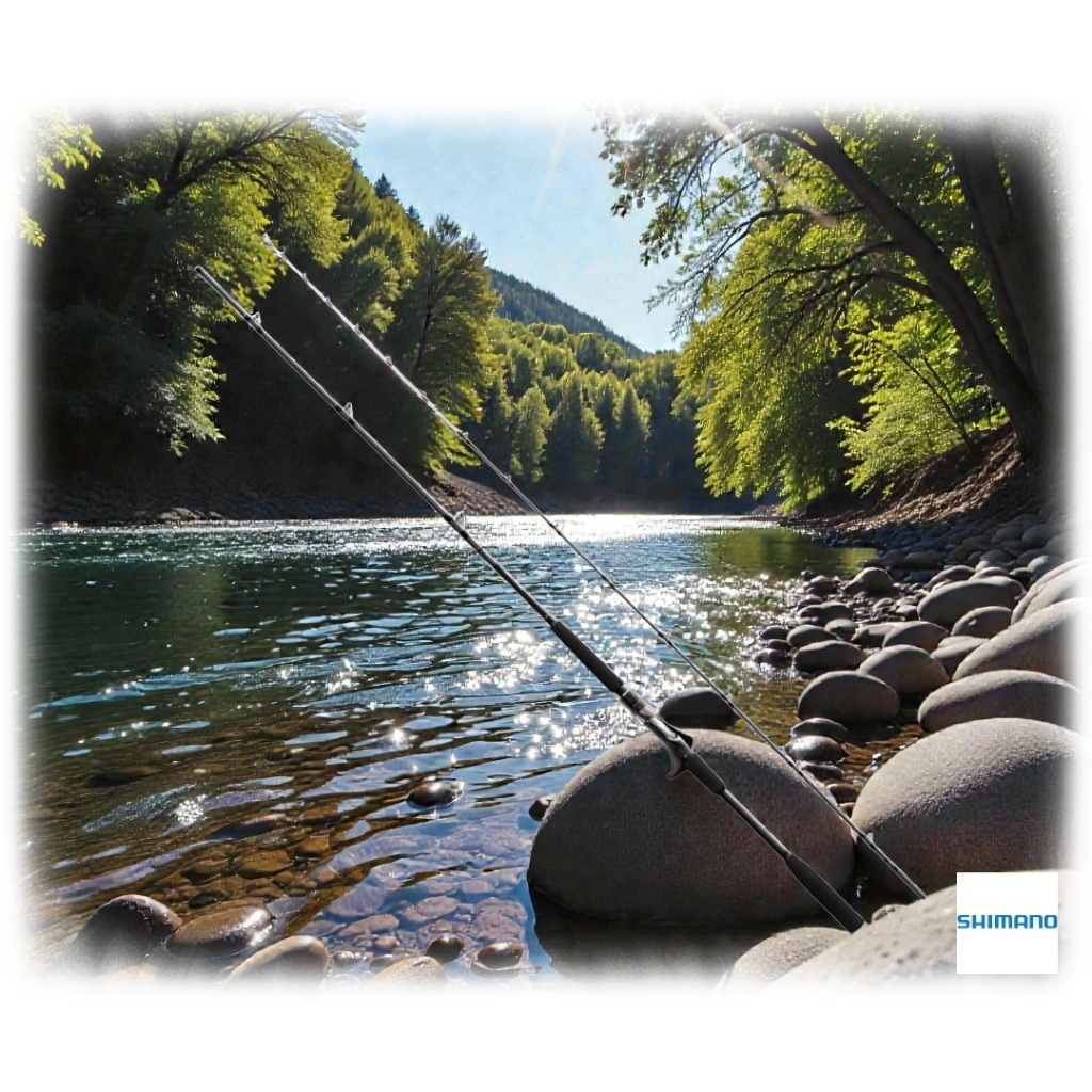 Shimano 21 Bay Game Flounder Fishing Rod (Left & Right Models)