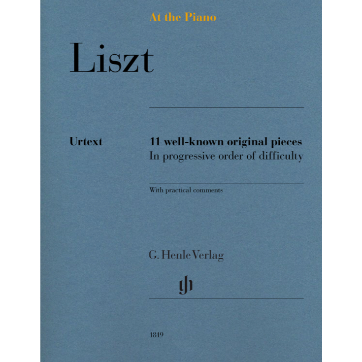 Liszt Piano l At the Piano l Classical Ebook l PDF