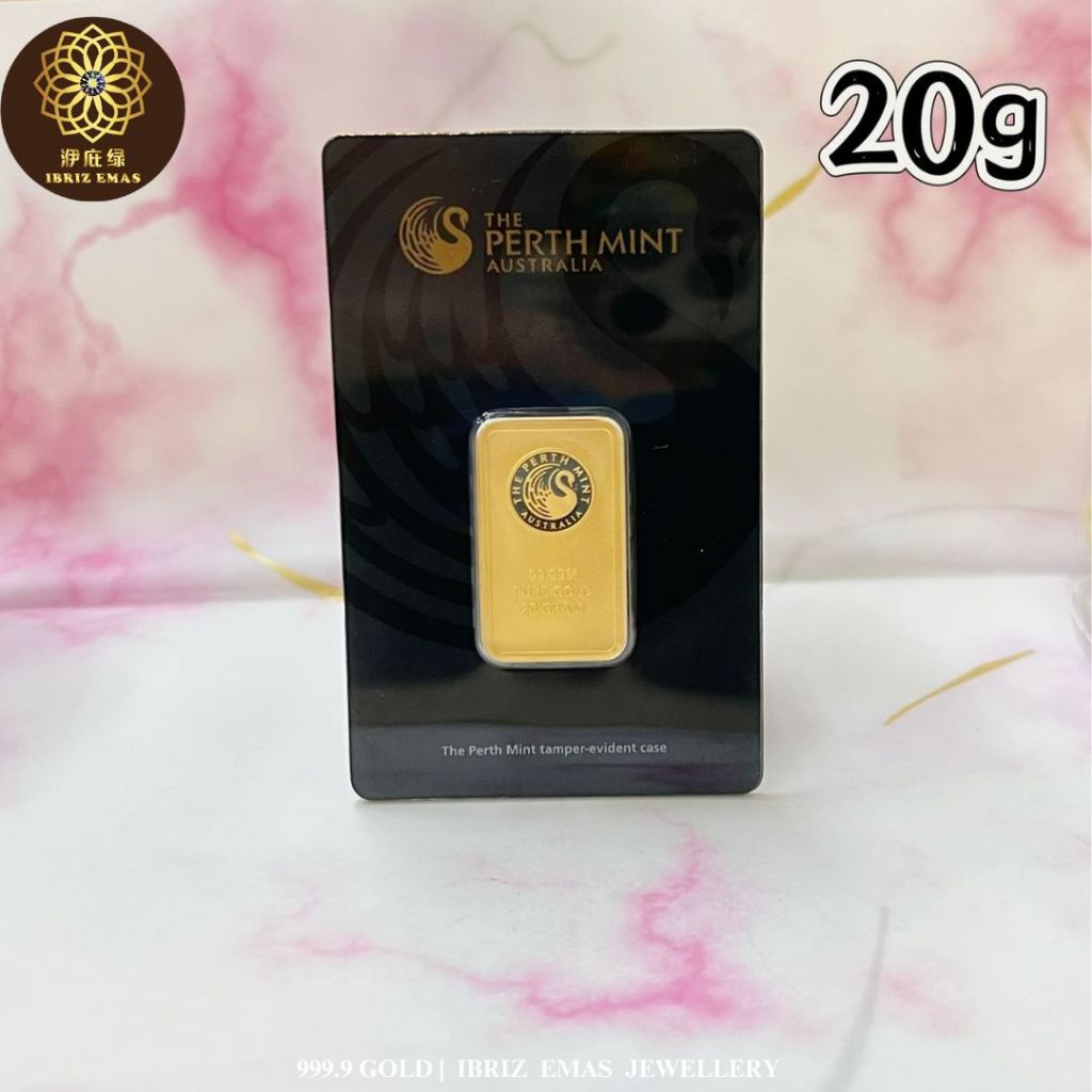 IBRIZ Jewellery 20G Emas 999.9 Gold Bar Gift For Men 999.9 Gold&hellip;