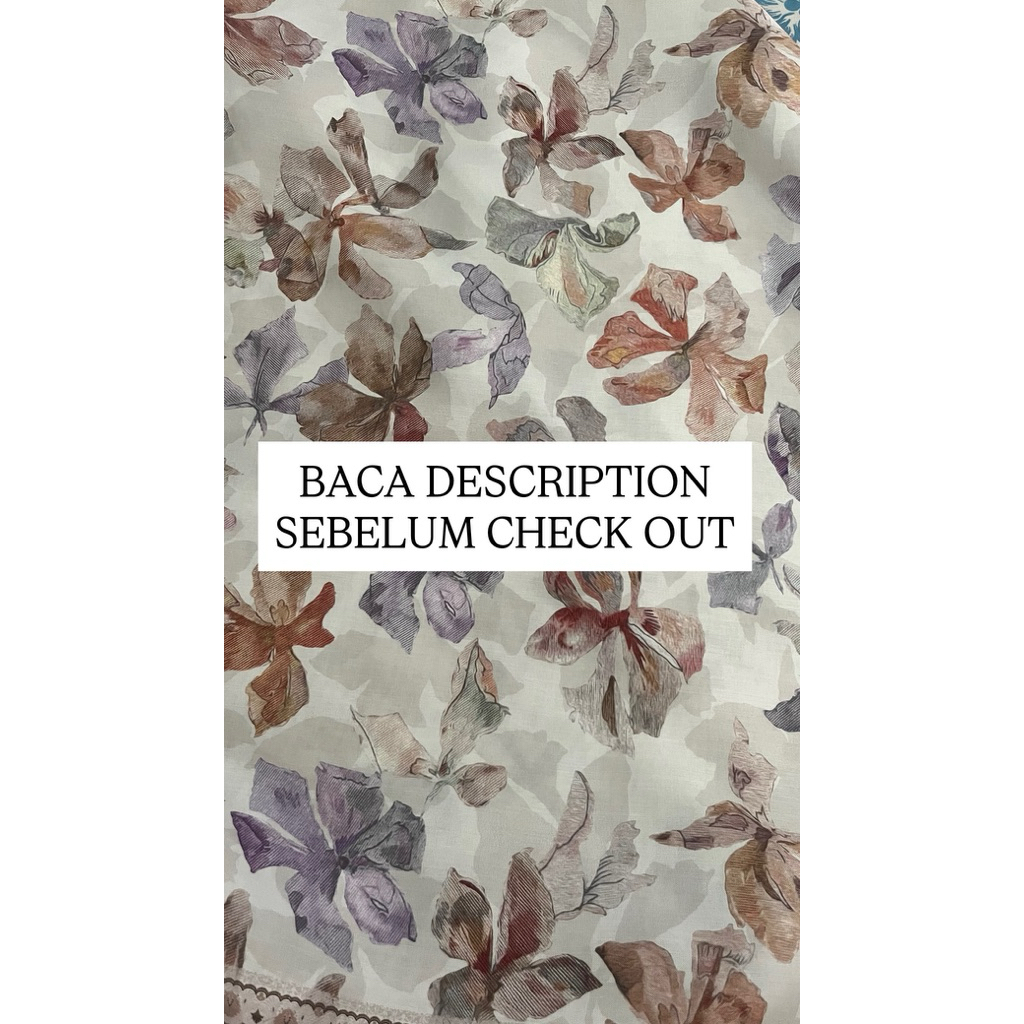 DEFECT ITEM (MATERIAL AGAK KERAS TAPI TAKPEKAKKAN TELINGA/MASIH BOLEH PAKAI UNTUK DAILY) DESIGN CANTIK/WANGI