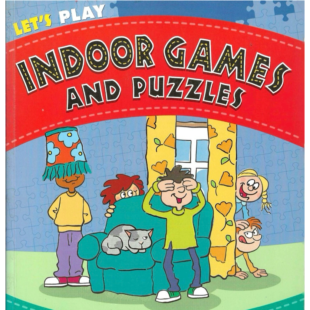 Indoor Games & Puzzles ~ Printable Ebook Pages PDF