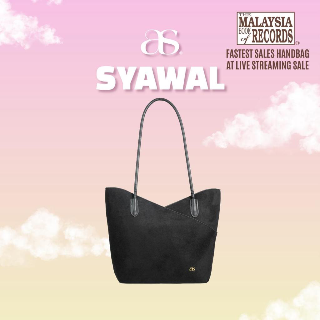 AS SYAWAL TOTE BAG VEGAN LEATHER HANDBAG