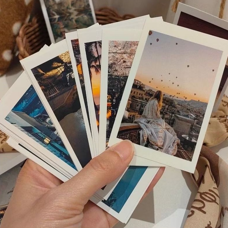 Photo Print 2R 6x9cm | Instant Photo Style | Glossy Photo Paper 210gsm | 1 Side Print