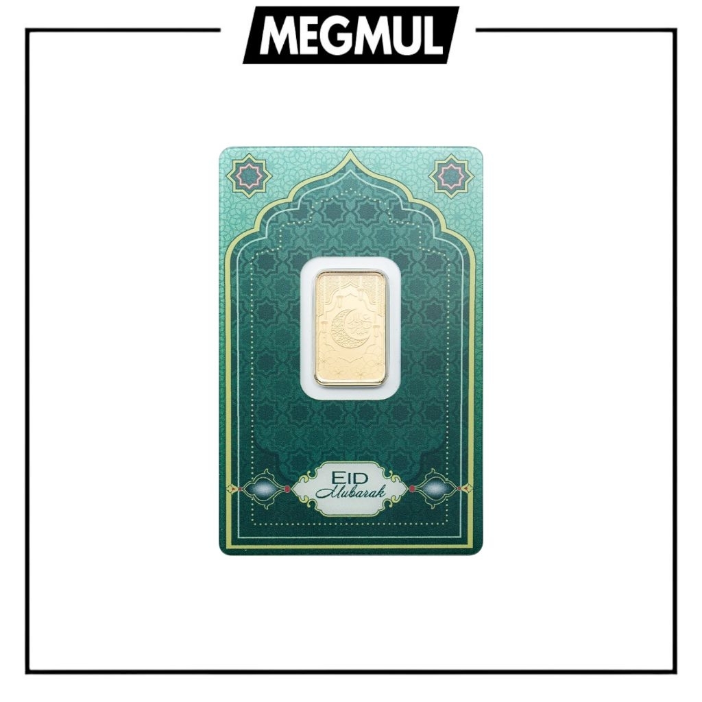 PAMP Suisse 5g 999.9 Gold Bar (Eid Mubarak) Special Edition Suisse Gold Bar