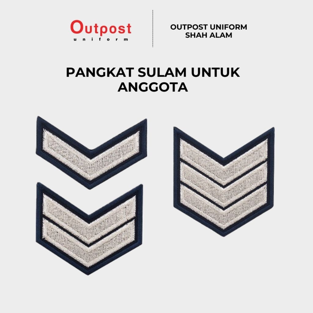 ANGGOTA STRIPE SULAM (KENA JAHIT)