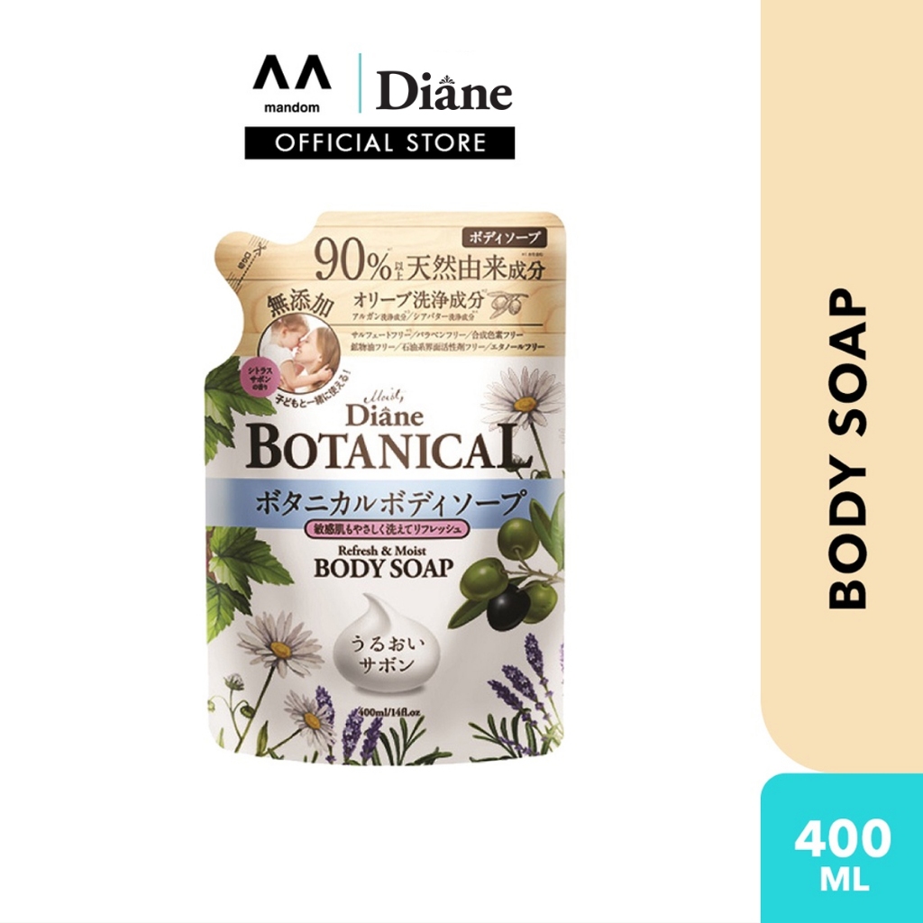 MOIST DIANE Botanical Refresh & Moist Body Soap Refill