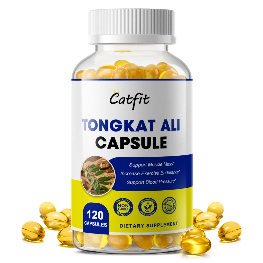 TONGKAT ALI Capsules To Improve Hormones Balance Increase Energy Boost Mood Promote Reproductive Health