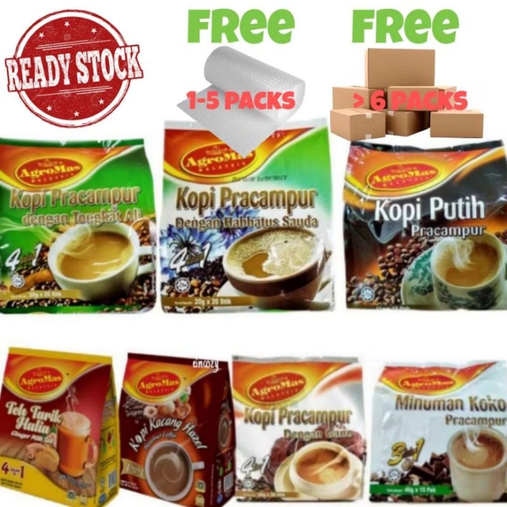 KOPI PUTIH | HABBATUS SAUDA | KOPI KACANG HAZEL | TEH TARIK HALIA | KOKO | TONGKAT ALI | GINSENG | SAUDA STEVIA