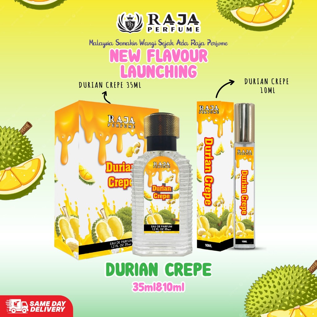 DURIAN CREPE NEW DESSERT BY RAJA PERFUME
