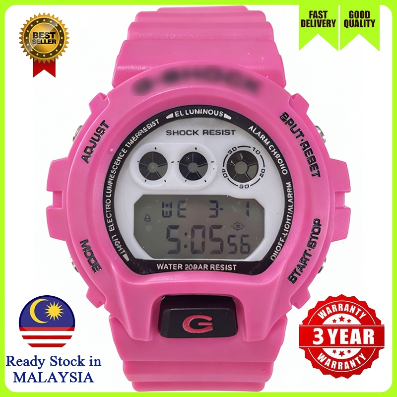 Malaysia Stock G SHOCK DW6900 Watches Multi-function Digital Sports Men Women Watch Jam Tangan Lelaki Wanita