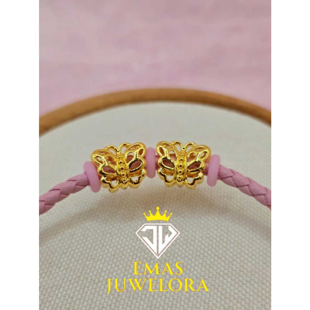 Juwelora Emas 916 3L I Bead Rama-rama Kerawang | Butterfly Series | Emas 916 100% I  Emas Bajet ##emas916 #emasbajet