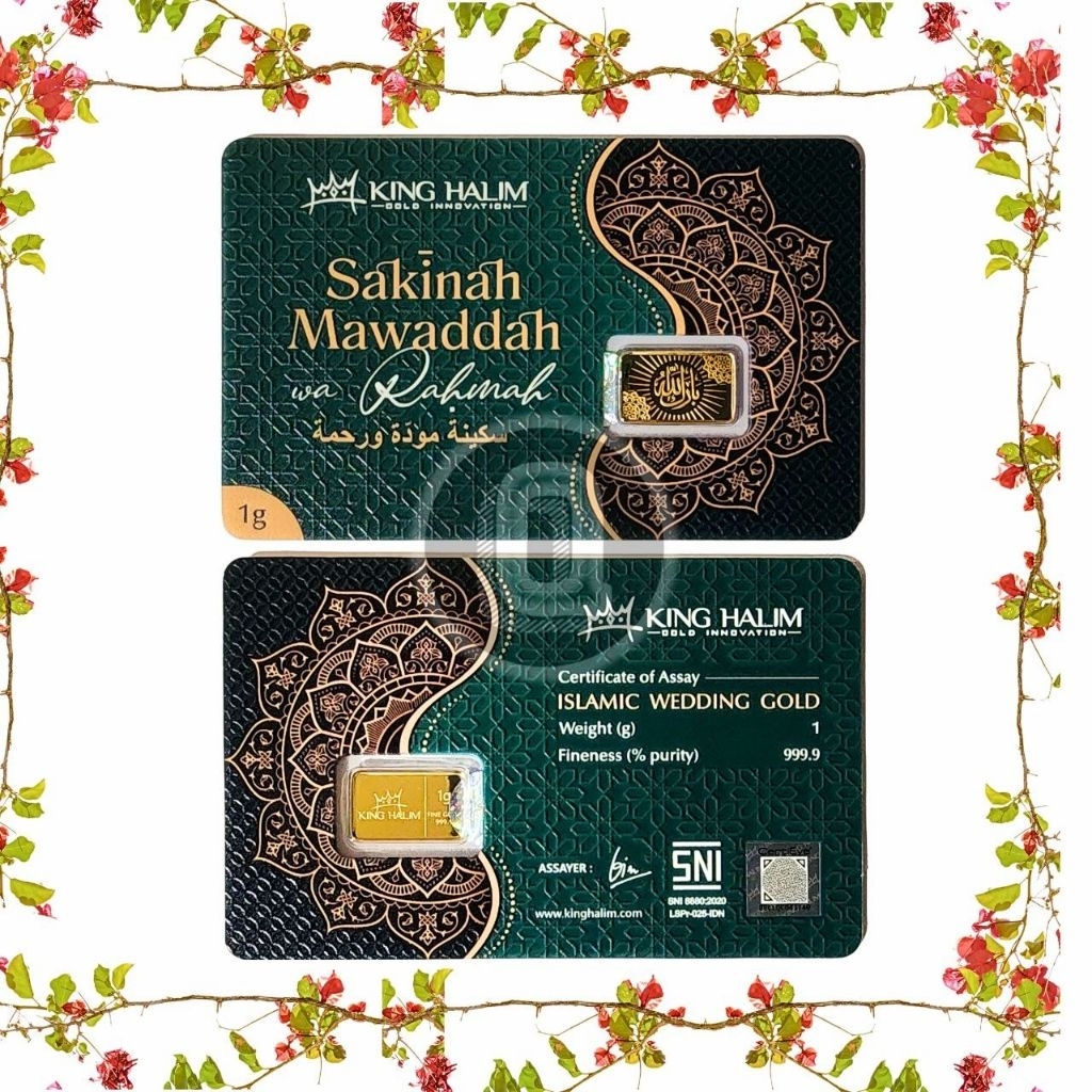 1g Gold Bar – Sakinah Mawaddah wa Rahmah Editionby King Halim Gold&hellip;