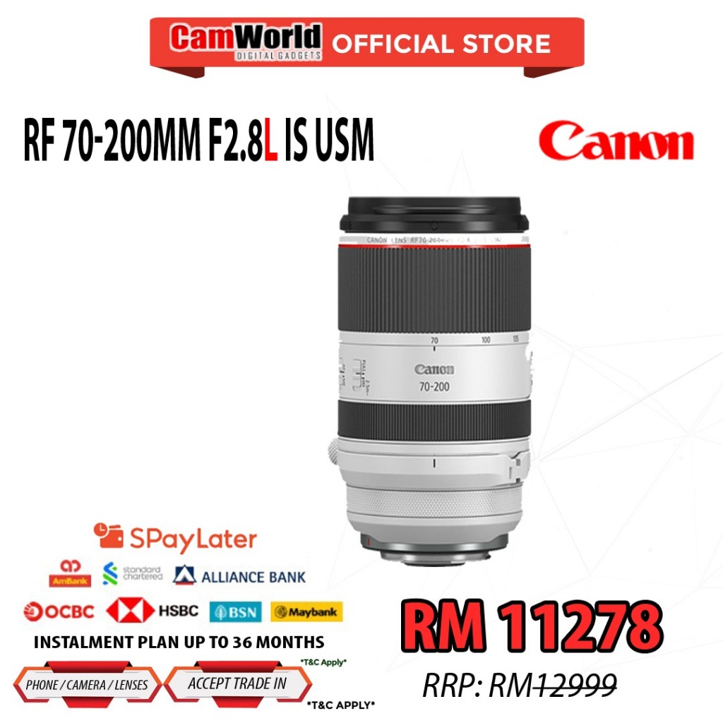 Canon RF 70-200mm F2.8L IS USM CANON MALAYSIA