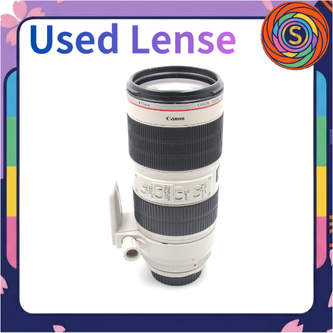 【Secondhand】Canon EF 70-200mm F2.8L IS II USM Telephoto Zoom Lens EF-mount Full Frame used pre-loved