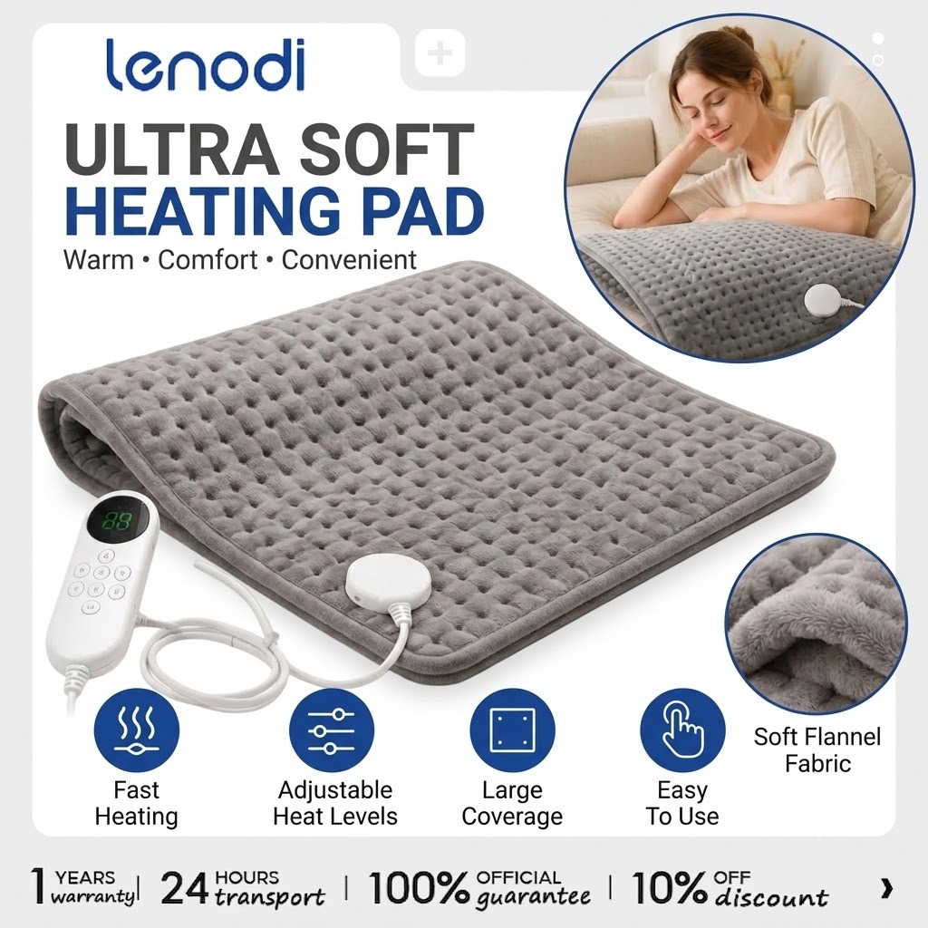 Electric Heating Pad Neck Back Knee Period Heating Pad Warm Pad Blanket Therapy Equipment Adjustable temperature 电热毯