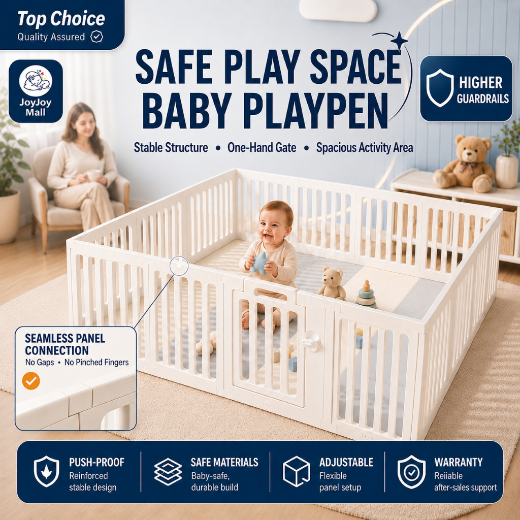 SKINCARE GIFT FOR MOM (CHAT CS) Playpen Baby Pagar Baby Safety Playmat Baby Fence DIY Kandang Baby Playground Kids 宝宝围栏
