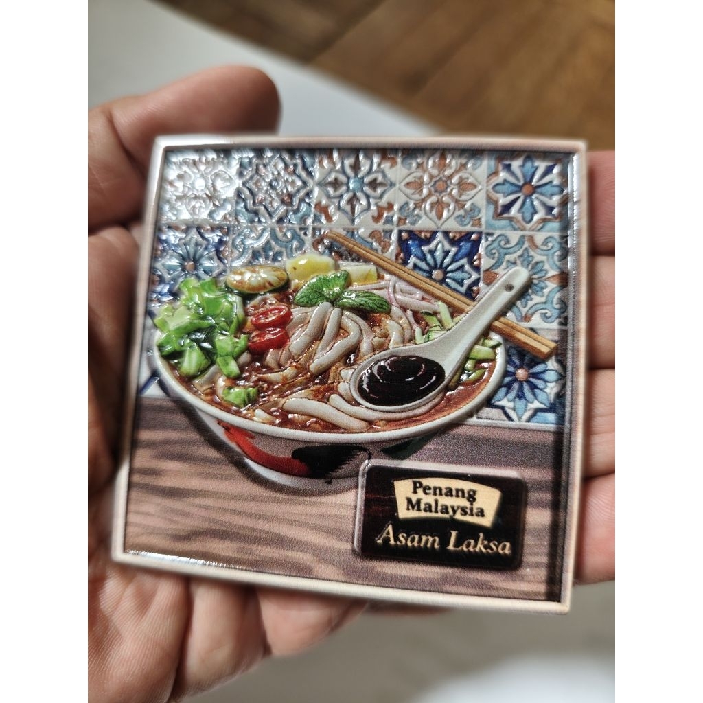 PULAU PINANG MAGNET PETI SEJUK FRIDGE MAGNET | MAGNET PETI SEJUK MAKANAN PULAU PINANG | CENDERAHATI HADIAH