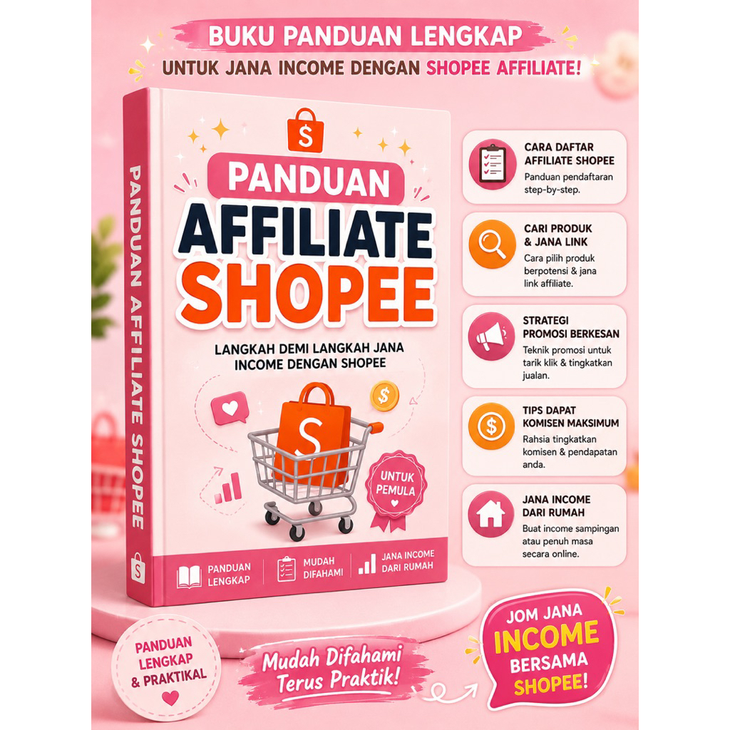 EBOOK PANDUAN ASAS SHOPEE AFFILIATE