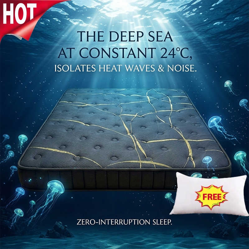 COD Tilam 20cm Pocket Spring Mattress Quuen Support Compression Mattress - Memory Foam Tatami