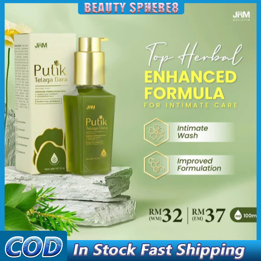 [Ready Stock] JRM Putik Telaga Dara Feminine Wash 100ml Holistik Pembersih Wanita Sireh Tea Tree