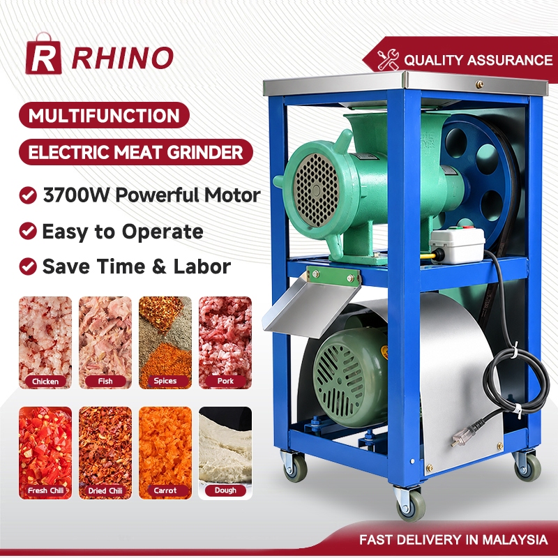 3700W Mesin Daging Commercial Industry Grade Powerful Electric Meat Slicer Mincer Grinder Heavy Duty Model 52