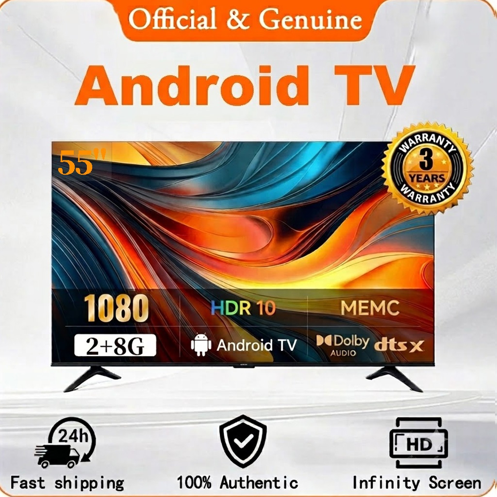 2026 Brand New Android XiMi TV (43/50/55/65 Inch) / Smart TV / YouTube / Netflix / Malaysia Live Streaming