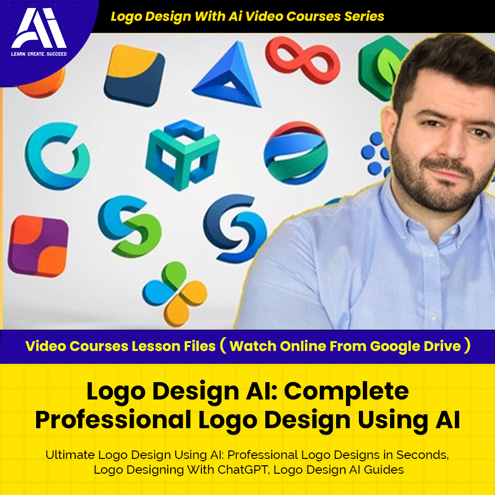 Learn Ai Logo Design - Logo Design AI Complete Professional Logo Design Using AI | Logo Design | Ai LLM Logo Design