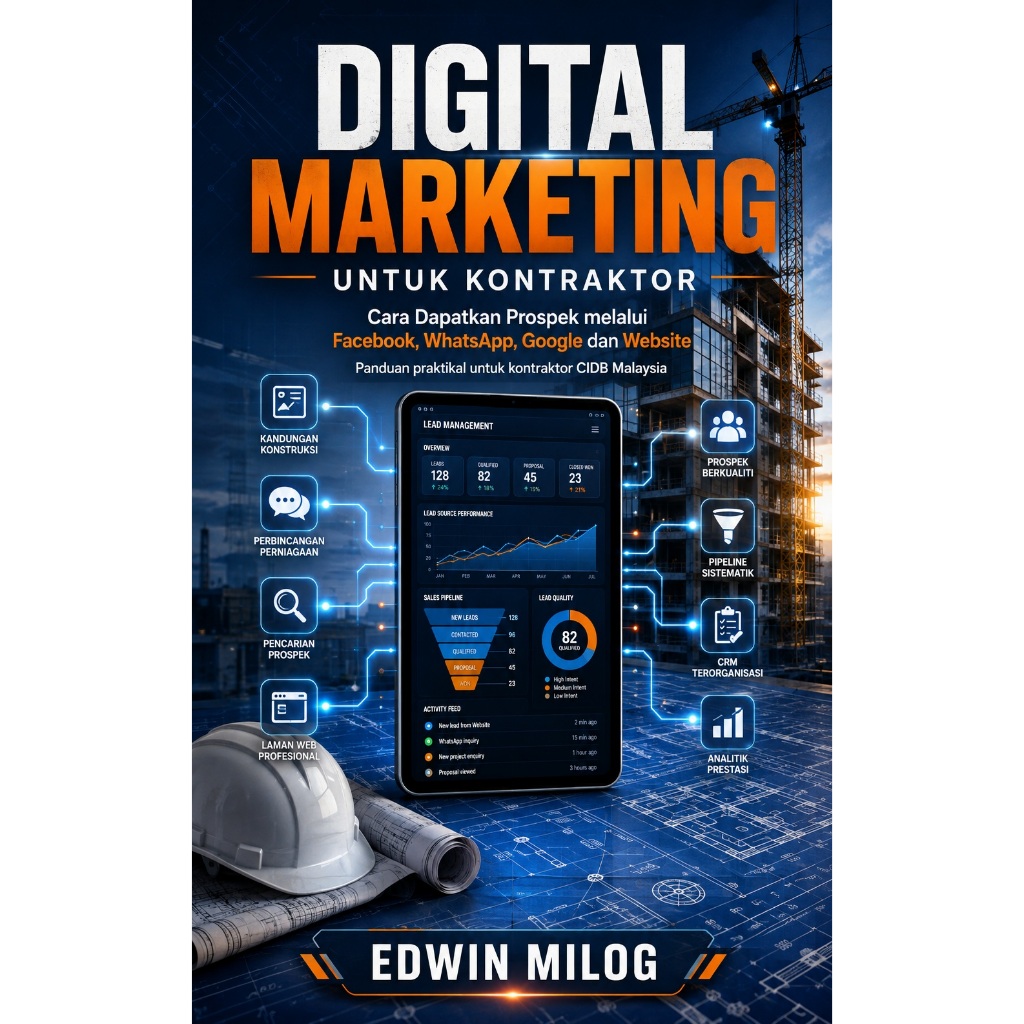 Digital Marketing untuk Kontraktor (eBook) : Siri Panduan Kontraktor CIDB