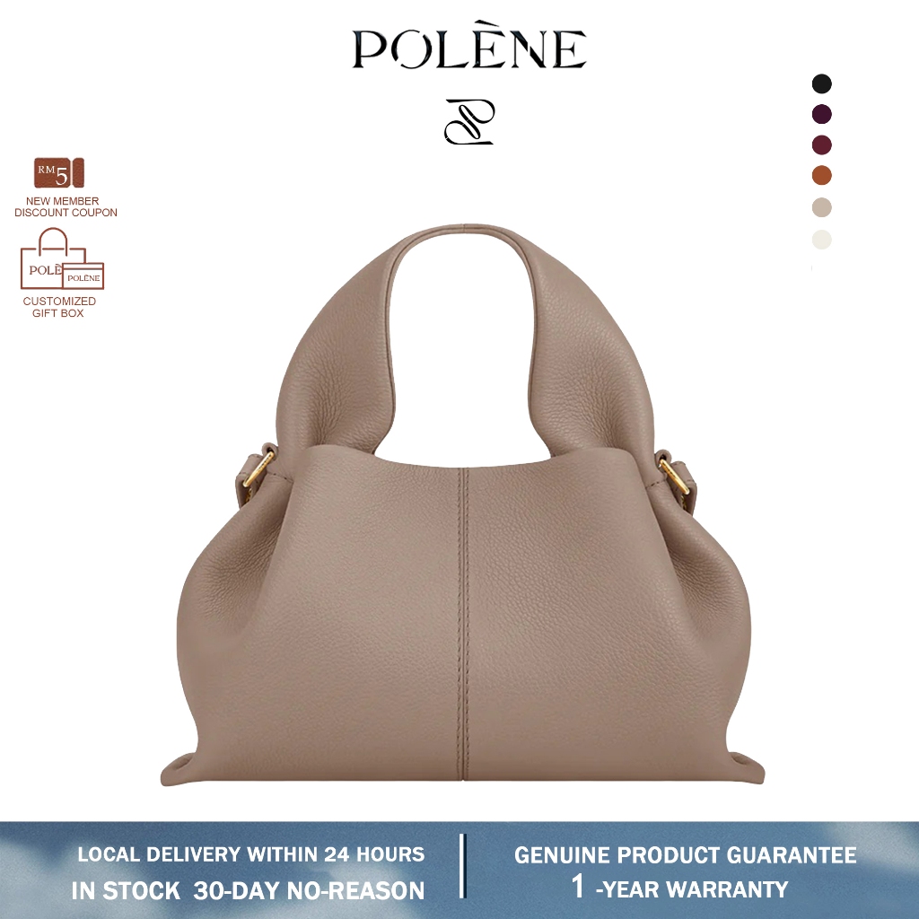 【Free gift bag】New Designer Cloud Handbag Women Genuine Leather Fashion Shoulder Bag Crossbody Bag sling bag women