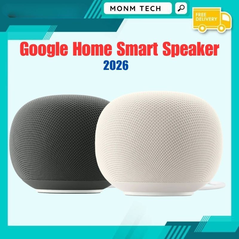 Google Home Smart Speaker with Premium Sound Voice Assistant Gemini for Home Wi-Fi 6 Bluetooth 5.4 Matter Support Berry