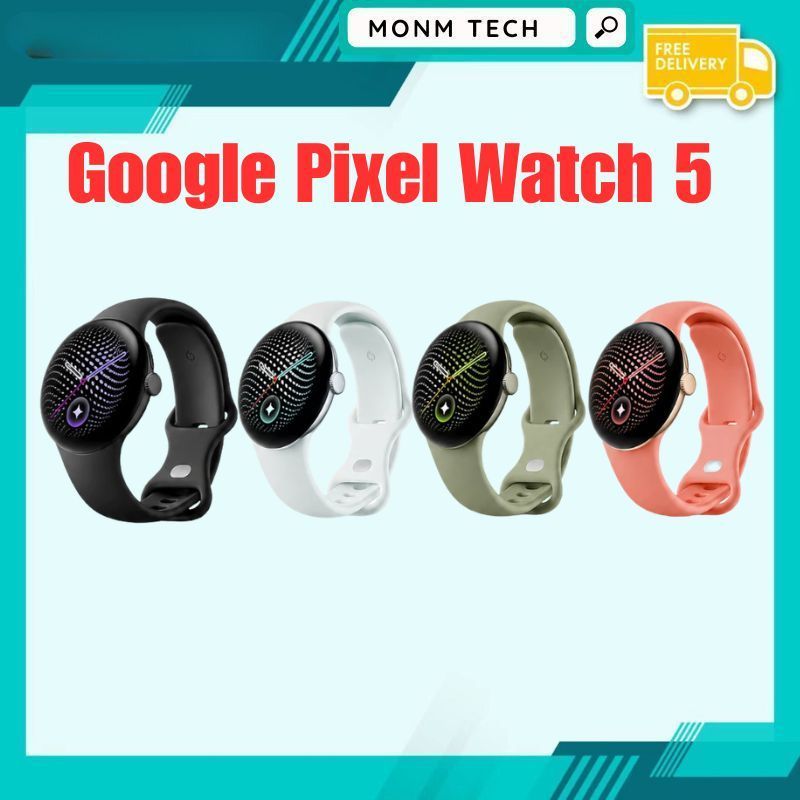 Google Pixel Watch 5 Android Smartwatch Wi-Fi Gemini Intelligence domed display comprehensive health & fitness tracking