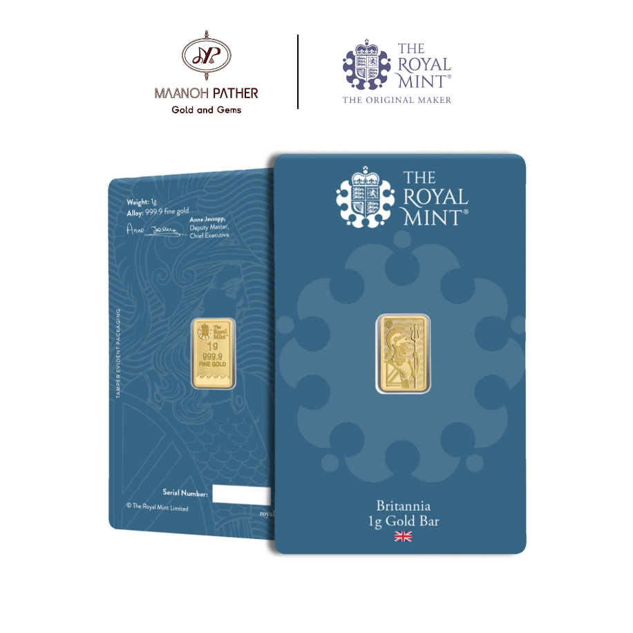 1.00GM-999.9 GOLD BAR-999.9 THE ROYAL MINT GOLD BARS-999.9 THE ROYAL MINT-999.9 SPECIAL GOLD BARS-999.9 INVESTMENT GOLD