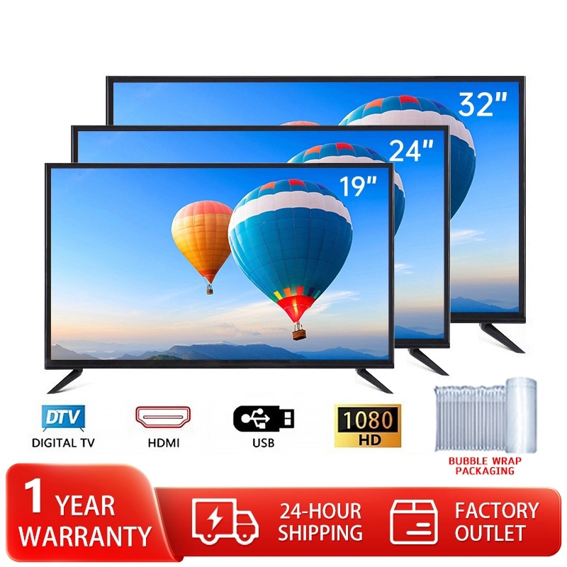 Digital TV 19 22 24 26 Inch 32 40 inch Smart TV Flat Screen LED TV Full HD Bluetooth DVB-T2
