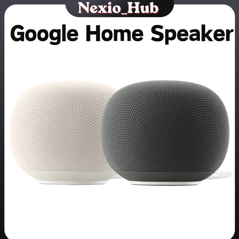 Google Home Speaker Smart Speaker Built-in Gemini for Home, 360° Omni-Directional Sound, Wi-Fi 6 & Bluetooth 5.4