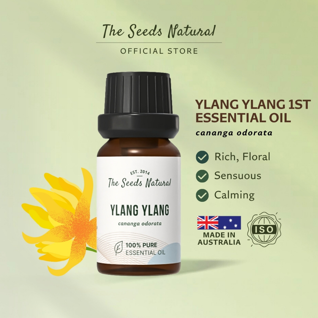 The Seeds Natural Ylang Ylang Essential Oil (First Grade) - Australia Minyak Pati Ylang…