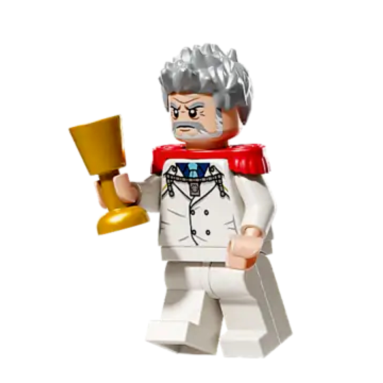 op021 Lego One Piece 75640 75646 - Garp Minifigure - New