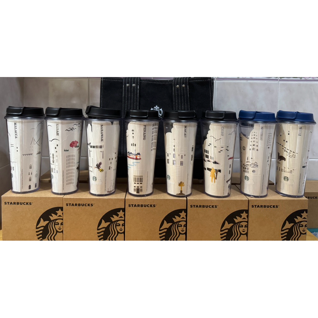 Starbucks Relief Tumbler Kuala Lumpur /Sabah/Sarawak/Penang/Malacca/Macau/Cebu/Wuxi/Suzhou 🇲🇾🇨🇳🇲🇴🇵🇭
