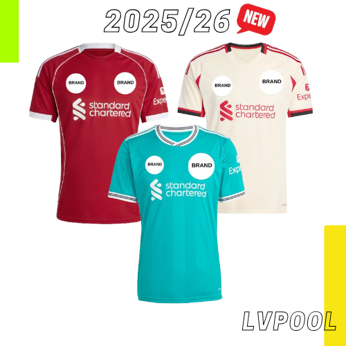 (NEW) The Reds_Home Away 3rd Kit 25/26 24/25 Football Jersey Murah Kualiti Baju Jersi Bola Sepak Kelab The Reds