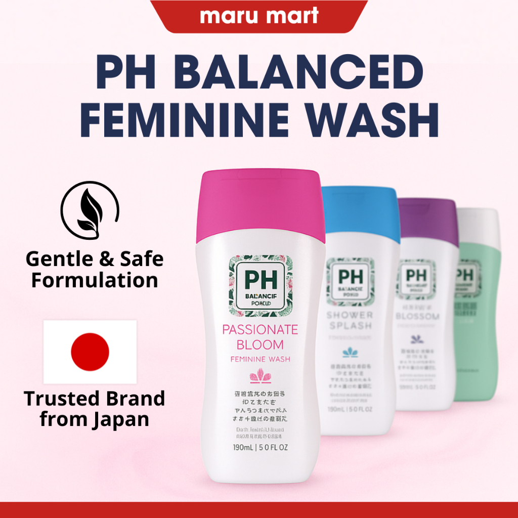 Moisturizing & pH Balanced Feminine Wash | PH Japan Intimate Wash | Prevent Itchiness Odor & Dryness