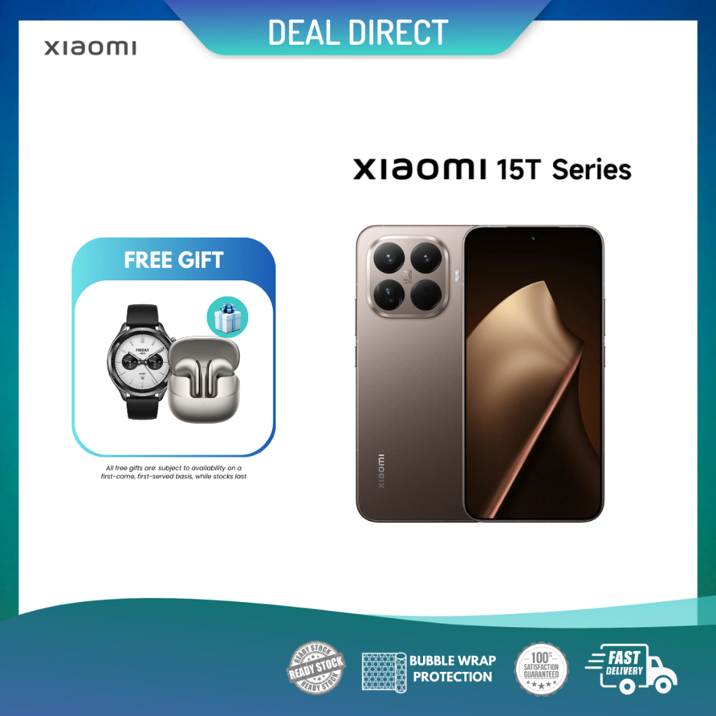 Xiaomi 15T Pro 5G | 15T 5G (12+256GB l 12+512GB) Xiaomi Malaysia Warranty