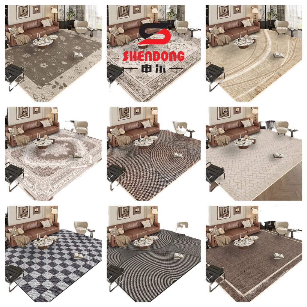 L (180*130cm) Crystal Velvet Carpet 5 D / Floor mat / Rugs/ Carpets