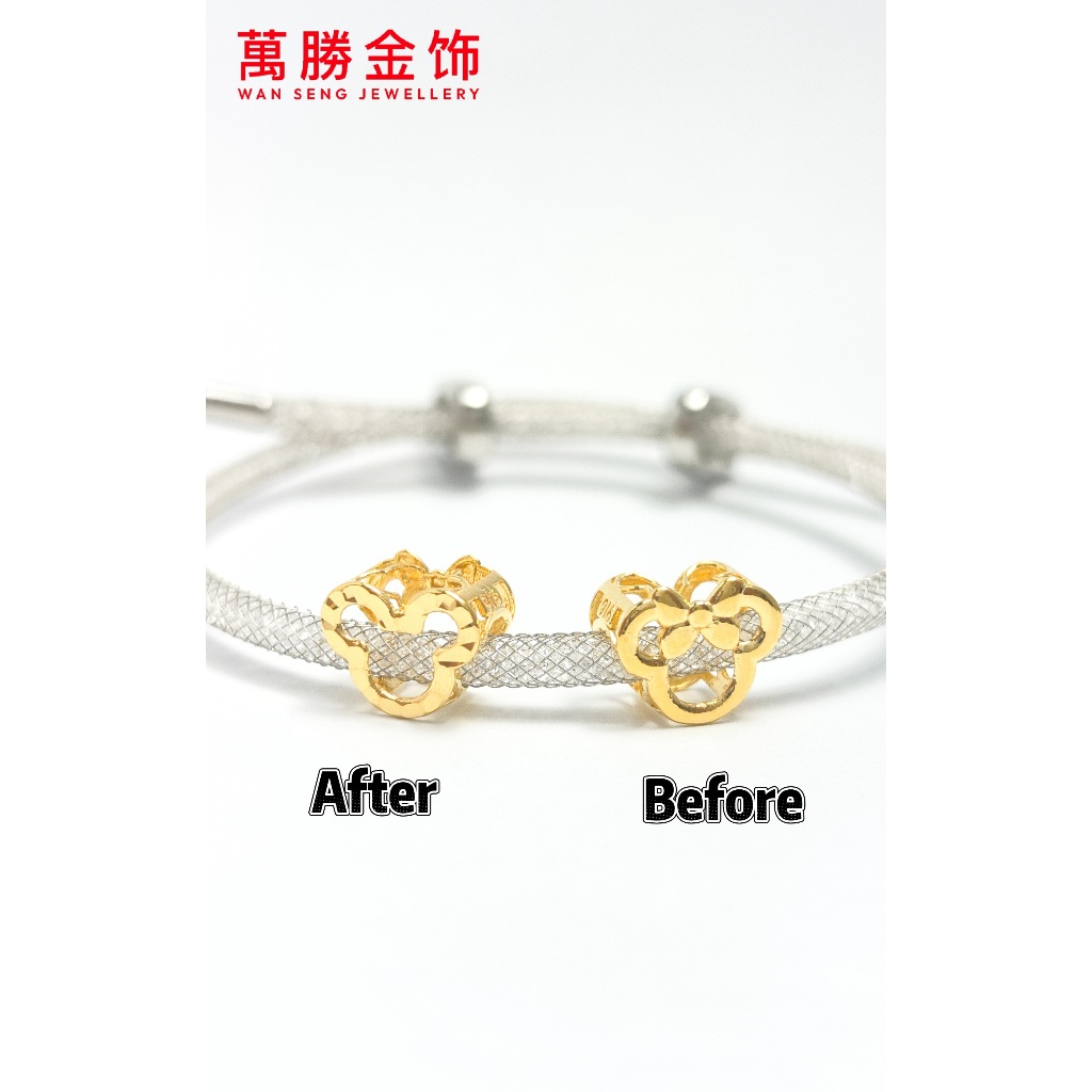 Wan Seng  MK Charm Series | Authentic 916 Gold Emas Asli 100%