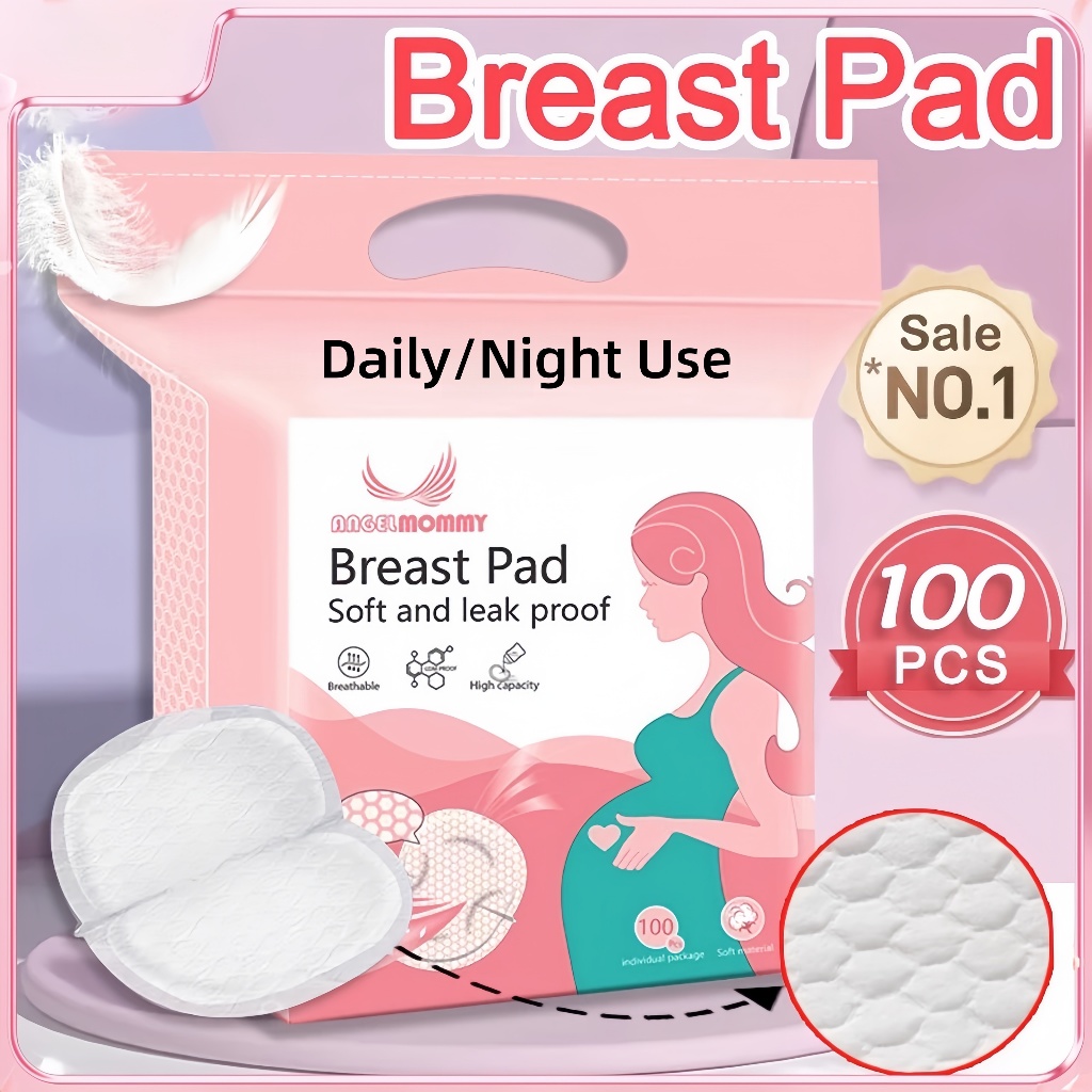 Breast Pad Disposable 150ml Absorption Anti-leak Nursing pad Breast Pad Breathable Thin＆Light WAI100