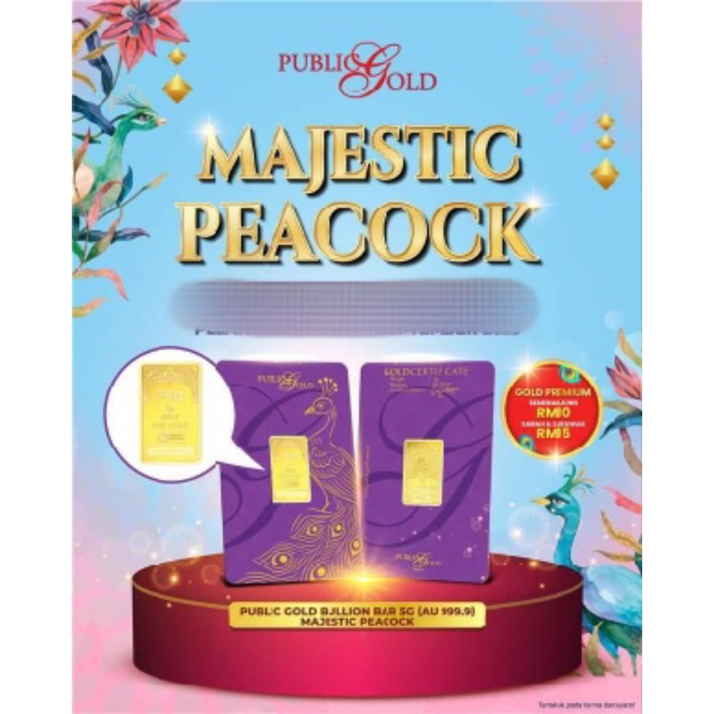 Public Gold PG Gold Bar (5 Gram) (Au 999.9) 24K - 𝐌𝐚𝐣𝐞𝐬𝐭𝐢𝐜&hellip;