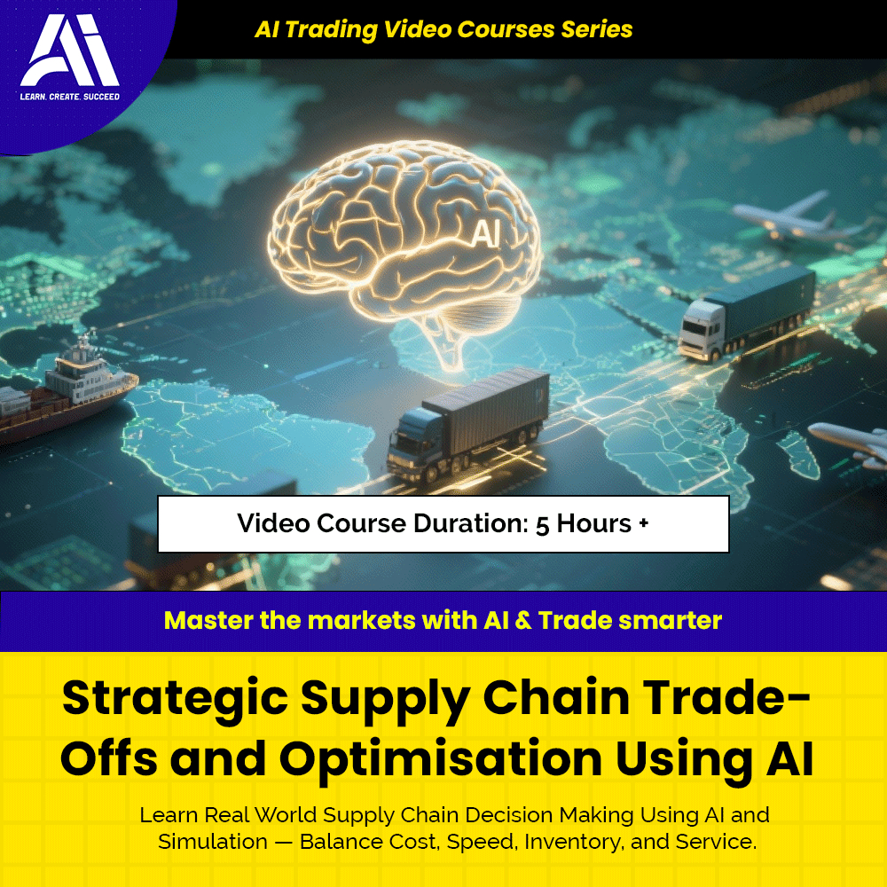 AI Trading Video Course - Strategic Supply Chain Trade-Offs and Optimisation Using AI | Learn Ai Trading Course